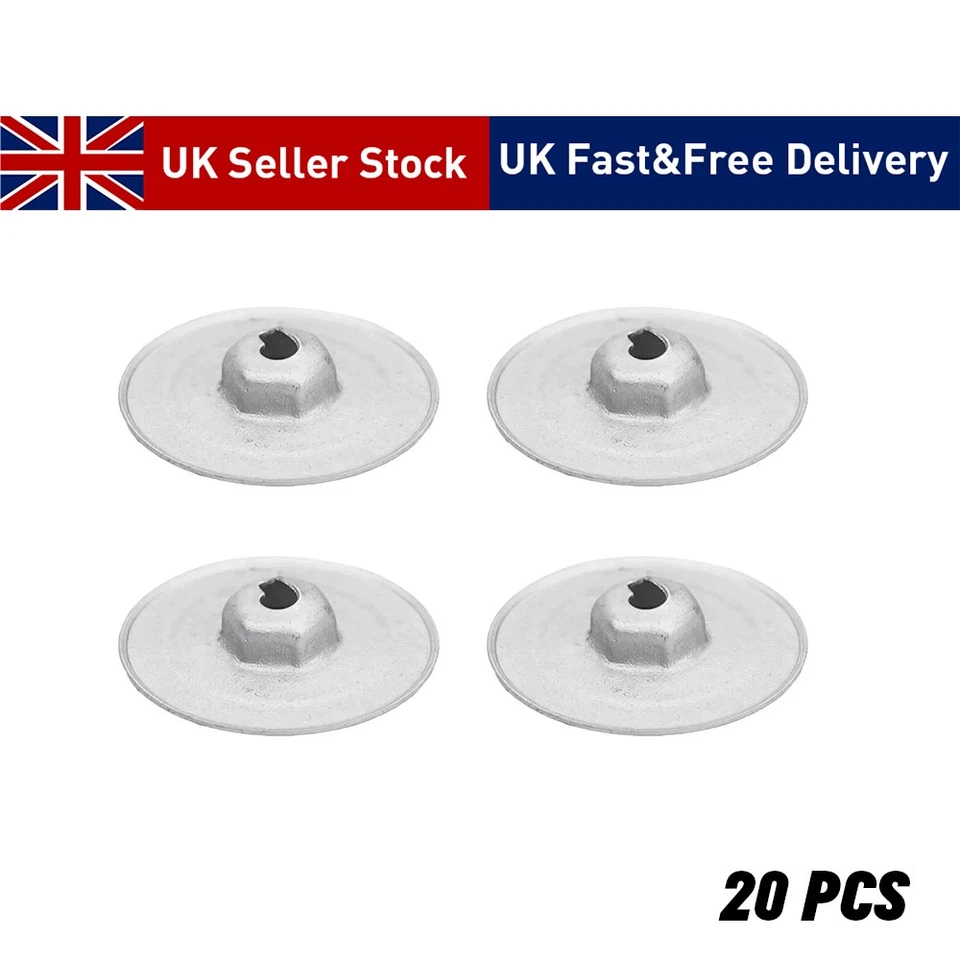 20x Heat Shield Insulation Nuts 07146949380 for BMW 1 2 3 4 5 6 7 Series UK - Image 2 of 4