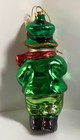 VINTAGE IRISH SNOWMAN GLASS CHRISTMAS ORNAMENT BY ROMAN INC 5.5” — photo 2