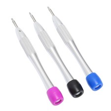3Pc Metal Triangular Screwdrivers Set For 3235 Watch Movement Repair Tool