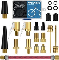 Fahrradventil Adapter Set 2 StüCk FüR Autoventil Und FranzöSisches Ventil