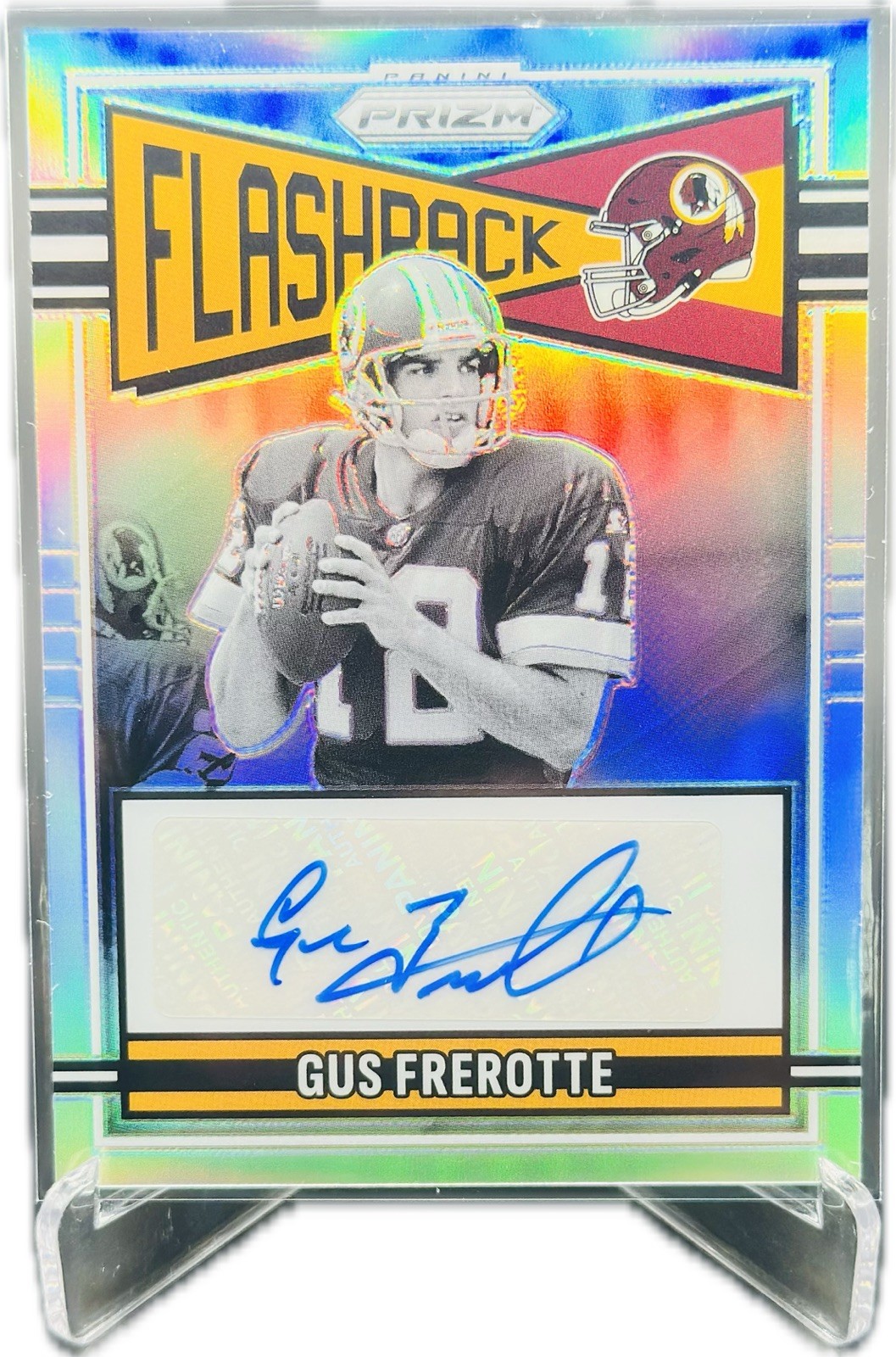GUS FREROTTE 2025 PANINI PRIZM FLASHBACK AUTOGRAPH SILVER A AUTO /149 Q5849