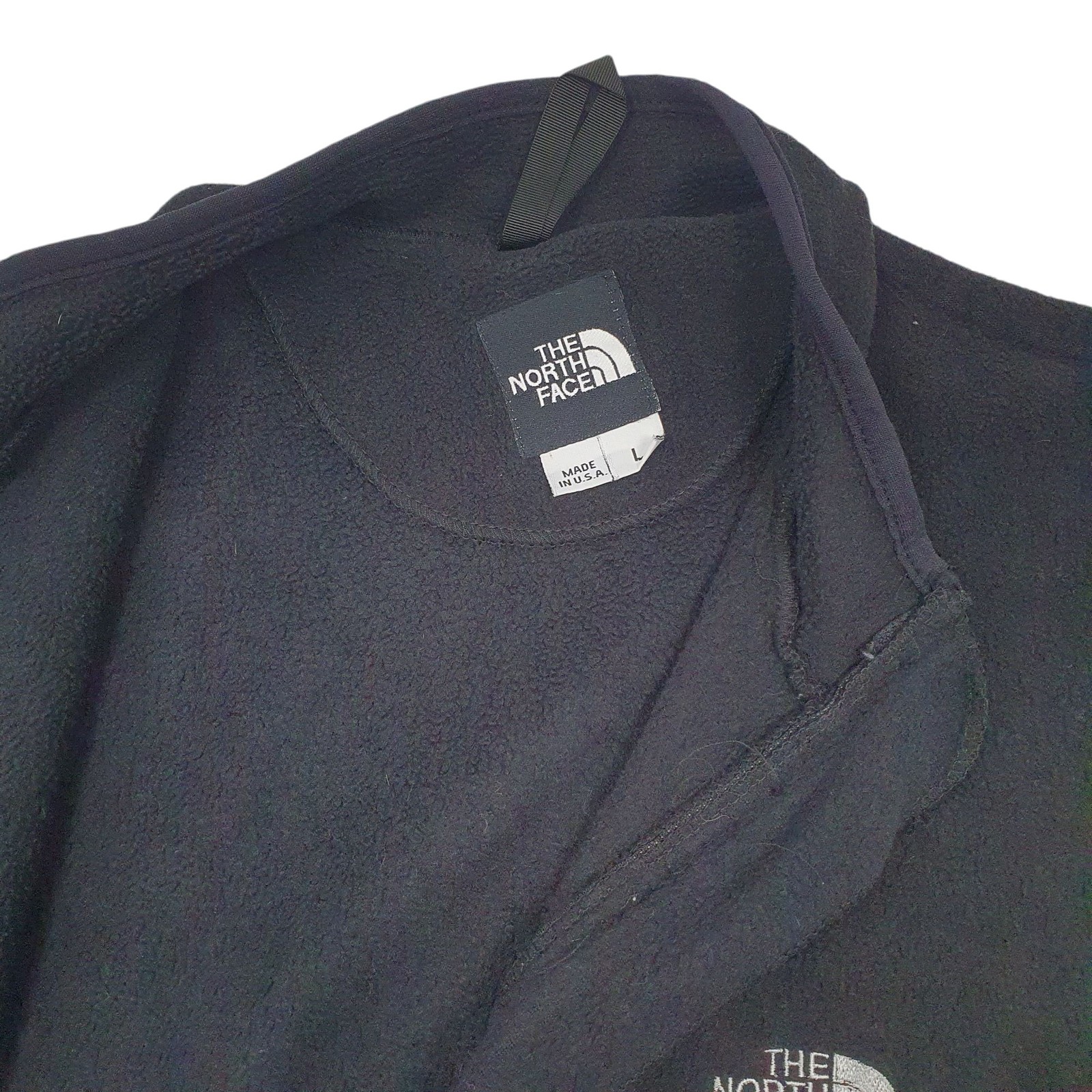 THE NORTH FACE Gilet Vintage Made In USA Fleece Jumper Womens L image 3