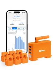 Refoss EM06 3-Phasen Energiezähler WLAN Bluetooth Smart Meter 6 Kanäle