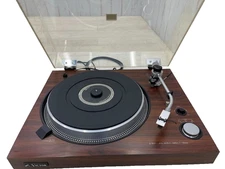 JVC Victor JL-B37R Vintage Direct Drive Turntable Wood Finish Tested From Japan