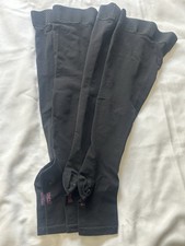 Two Pairs Mediven Comfort Thigh-High Compression Stockings Size IV Open Toe