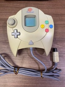 SEGA Dreamcast Console HKT-3000 + Controller + Cables + Game + Visual Memory JP