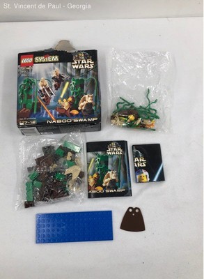 Vintage LEGO Star Wars Naboo Swamp Set 7121 Factory Sealed Packs Box Damage Read