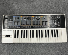 Roland GAIA SH-01 Synthesizer Tested w/ AC Adapter Key Cover from japan