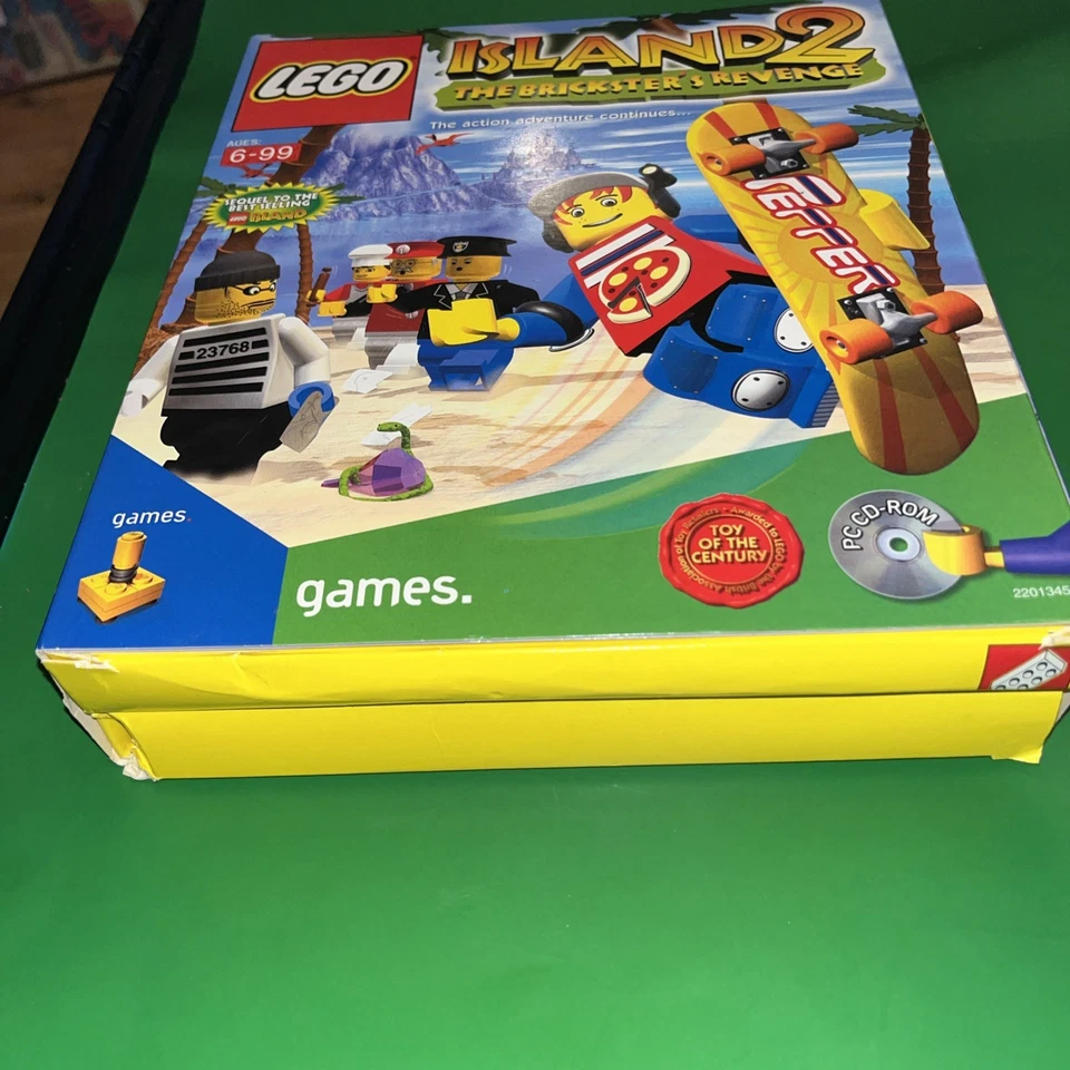 Lego Island 2 PC Big Box Collectors Edition new not sealed unused 2001 free demo - Image 2 of 4
