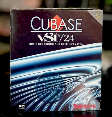 Cubase VST/24   3.6 Studio Recording Software DAW Complete In Big Box PC Windows
