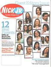 NICK JR FAMILY Magazine August 2006 Mom Makeovers Family Dinners Birthday Party