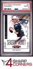 2014 PANINI CONTENDERS #67 TOM BRADY PATRIOTS PSA 8