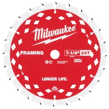 Milwaukee Tool 48-40-0722 Circularsawblade, Carbide, Dia:7.25", Pk2