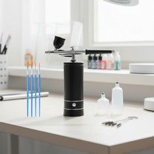 Wireless Airbrush Kit with Adjustable Pressure - Ideal for Cake Decor  Beauty