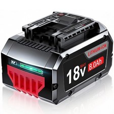 8.0Ah High Power Battery Replace for Bosch 18V Battery GBA18V40 GBA18V80 BAT6...