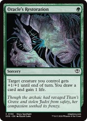 Oracle's Restoration #156 - Secrets of Strixhaven - Common
