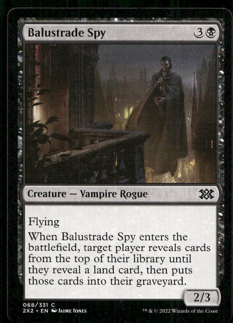 BALUSTRADE SPY - DOUBLE MASTERS 2022 - MAGIC: THE GATHERING