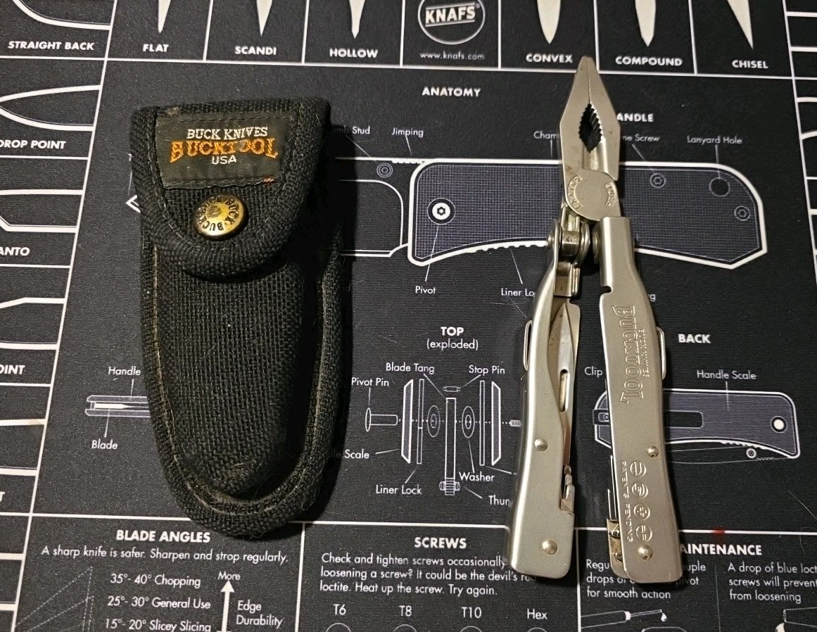 その他 BUCK KNIVES BUCKTOOL model360 USA Buck Knives Bucktool Multi-Tool Model 360 w/case Retired #3