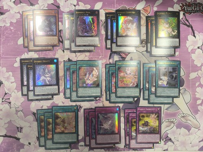 #ad YUGIOH Purrely Deck Core 33 Cards with Extra Deck Mp24💥 $19.99