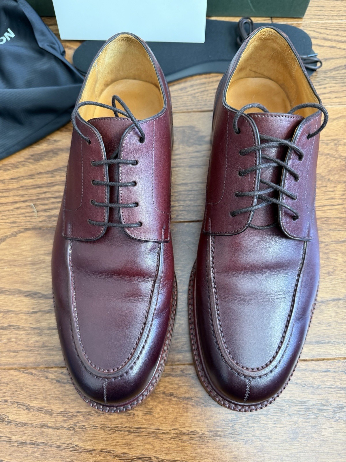 Beckett Simonon Anders Split Toe Derby Bordeaux S… - image 3