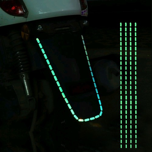4x Car Interior Decoration Exterior Vinyl Decal Reflective Stickers Accessories - Picture 9 of 12