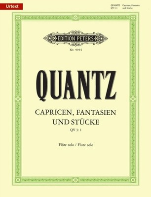 CAPRICES FANTASIES & PIECES by JOACHIM QUANTZ, JOHA Paperback Self Help Business