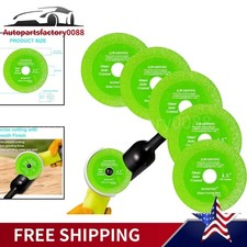 5 pcs Glass Cutting Disc for Angle Grinder 4" X 7/8  Ceramic Tile Cutter Blade
