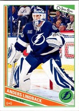 2013-14 O-Pee-Chee Hockey - Anders Lindback -#324 Base - Tampa Bay Lightning