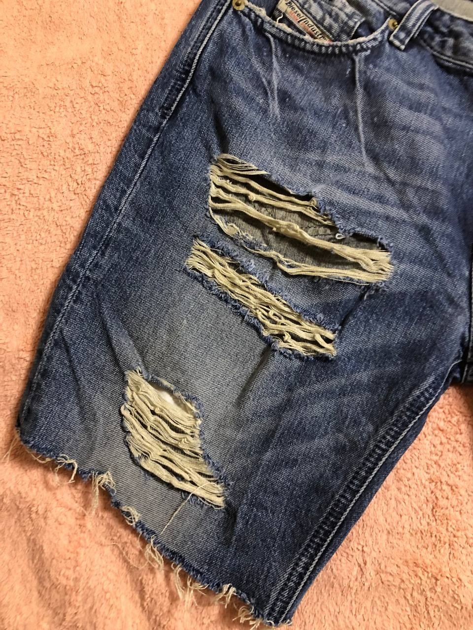 Vintage Rare Diesel Y2K Shorts 29 x 32 Rizza Regular Slim Straight Low Waist image 2