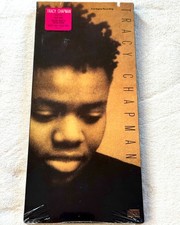 TRACY CHAPMAN CD SEALED DEBUT ALBUM PROMO HYPE STICKER FAST CAR GRAMMY AWARD LP