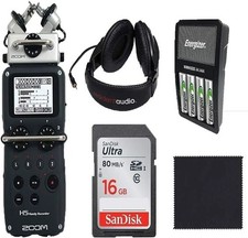 Zoom H5 Handy Recorder Four-Track Portable Recorder,Headphones,16 GB SD...