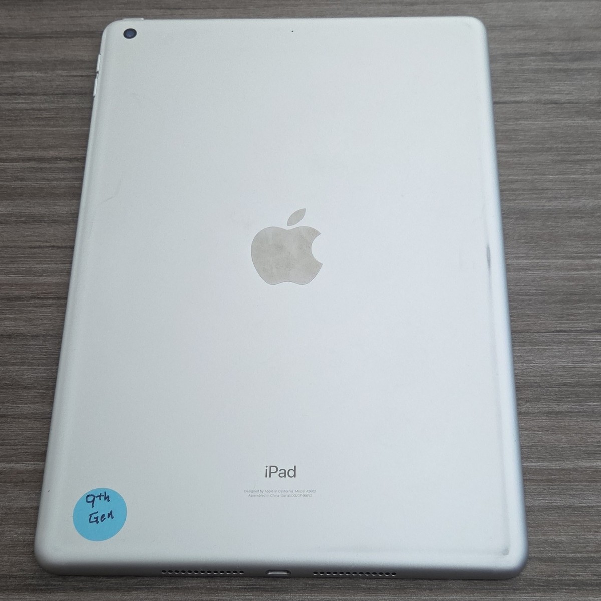 Apple iPad 9th Gen A2602 Silver Tablet, iPad Series, Model A2602