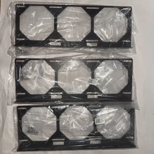 Lot of 3 * 360mm Fan Radiator Mount Bracket for Computer Case Fans Water Cooling