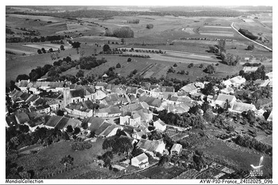 AYWP10-0949-70 - Im Flugzeug Über Morey - Ansicht aus Set