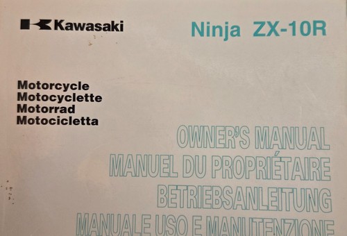 Kawasaki Zx10R Uso E Manutenzione  - Foto 1 di 4