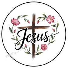 JESUS RELIGIOUS ENVELOPE SEALS LABELS STICKERS PARTY FAVORS