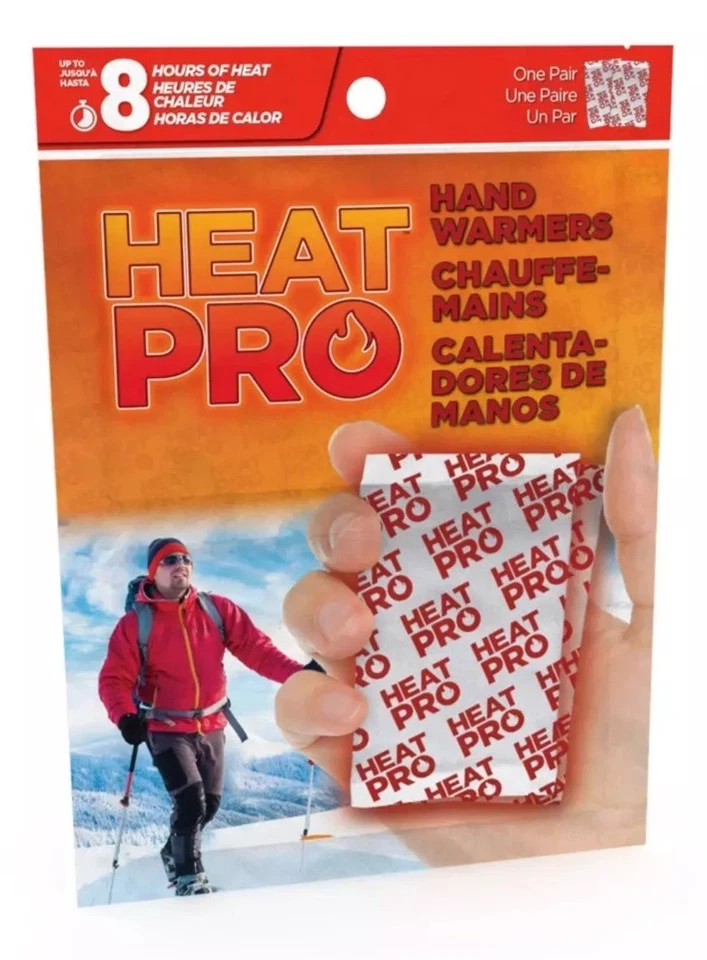 Heat Pro Hand Warmers 40 Pairs 8 Hours New High Quality Exp 3/2029 - Image 3 of 3