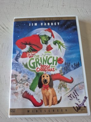How The Grinch Stole Christmas (DVD) Jim Carrey - Widescreen
