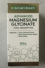 90 Capsules-Nature's Bounty Magnesium Glycinate Supplement
