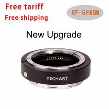 Techart Pro EF-GFX Autofocus Adapter for Canon EOS EF Lens to Fuji GFX Camera