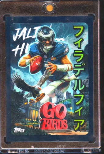 2025 Topps Chrome Jalen Hurts Base (RAW)