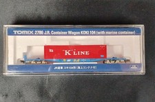 TOMIX 2786 JR Freight Car Koki 104 (con container marittimo)