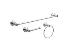 Glacier Bay Sadira 3-Piece Bath Set w/ Paper ...