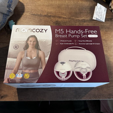 Momcozy M5 Double Wearable Electric Breast Pump Hands-Free BPA Free White