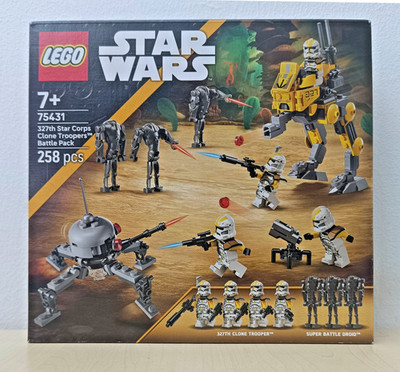 LEGO  Star Wars  | 75431 |  327th Star Corps Clone Troopers Battle Pack |