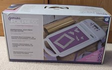 Crafter's Companion Gemini Foil Press Machine with Foils, Dies x10 -Preowned