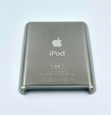 Replacement Back Housing for iPod Nano 3rd Gen 4GB Silver A1236