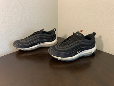 Nike Air Max 97 QS Olympic Rings Black 2019 Sneakers Men's Size 8.5 Beaters