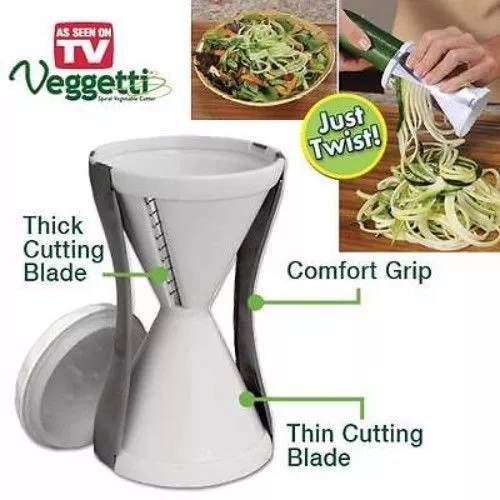 Noodles Maker From Soft Vegetables for Healthy Eating, Spiral