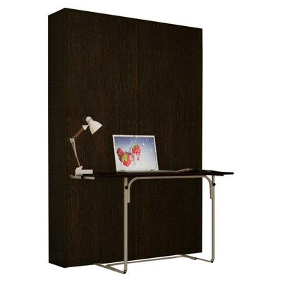 Nib Twin Murphy Bed Wall Unit Elara Longa W Desk Collection By